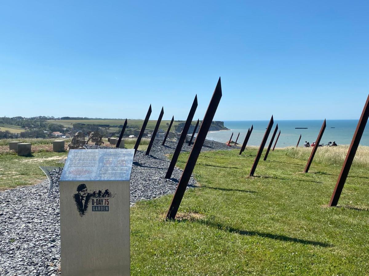 La Lumineuz Au Coeur Des Plages Du Debarquement Creully sur Seulles Exterior photo